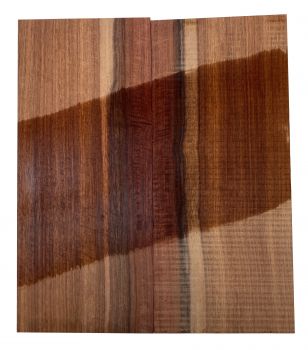 Kopfplatte Karib. Palisander / Granadillo 2-tlg. bookmatched